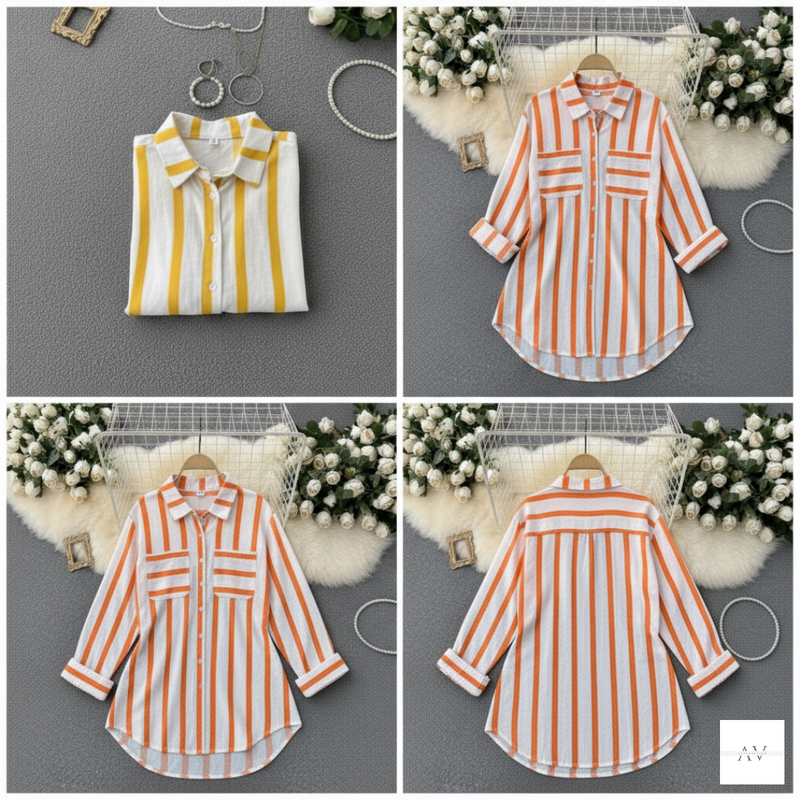 LINING TUNIC ORANGE FOR WOMEN