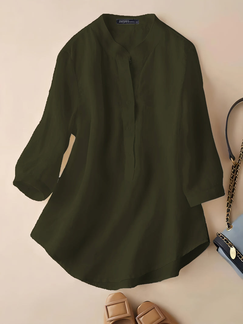 APPARELVIEW FASHION TUNIC DARK GREEN