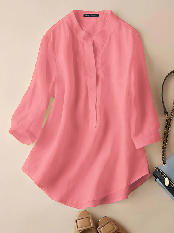WOMEN FASHION TUNIC LIGHT PEACH