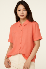 APPARELVIEW PEACH TUNIC FOR WOMEN