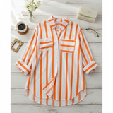 LINING TUNIC ORANGE FOR WOMEN