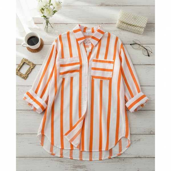 LINING TUNIC ORANGE FOR WOMEN