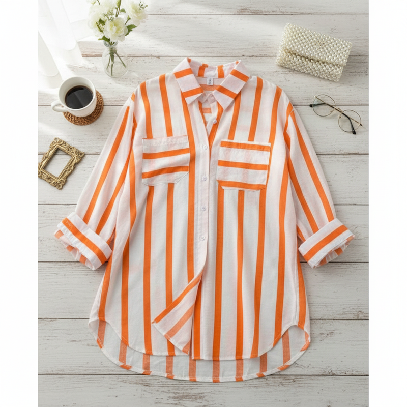 LINING TUNIC ORANGE FOR WOMEN
