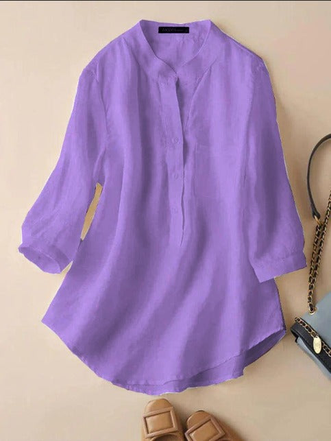 APPARELVIEW FASHION TUNIC PURPLE