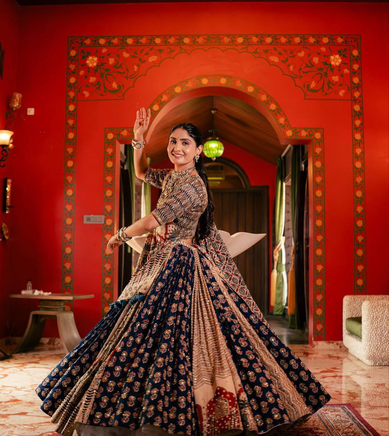 PRESERNTING NEW  STYLISH DESIGNER  DIGITAL PRINTED WORK LAHENGA CHOLI WITH DUPATTA
