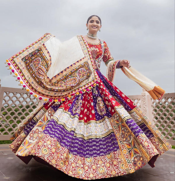 PRESERNTING NEW  STYLISH DESIGNER  DIGITAL PRINTED WORK LAHENGA CHOLI WITH DUPATTA
