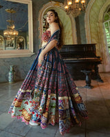 Navratri Special Rayon Chaniya Choli with Latkan Dupatta