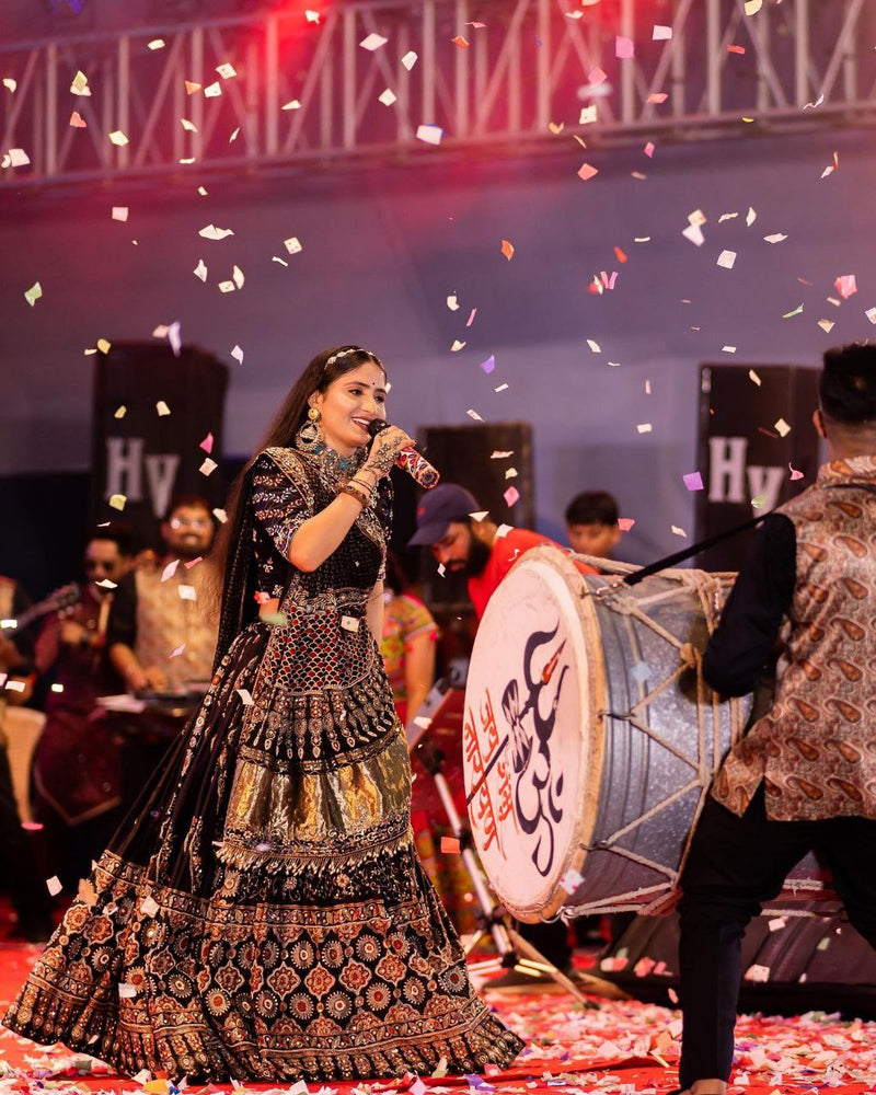 Gita Rabari Designer Chaniya Choli For Navratri Online