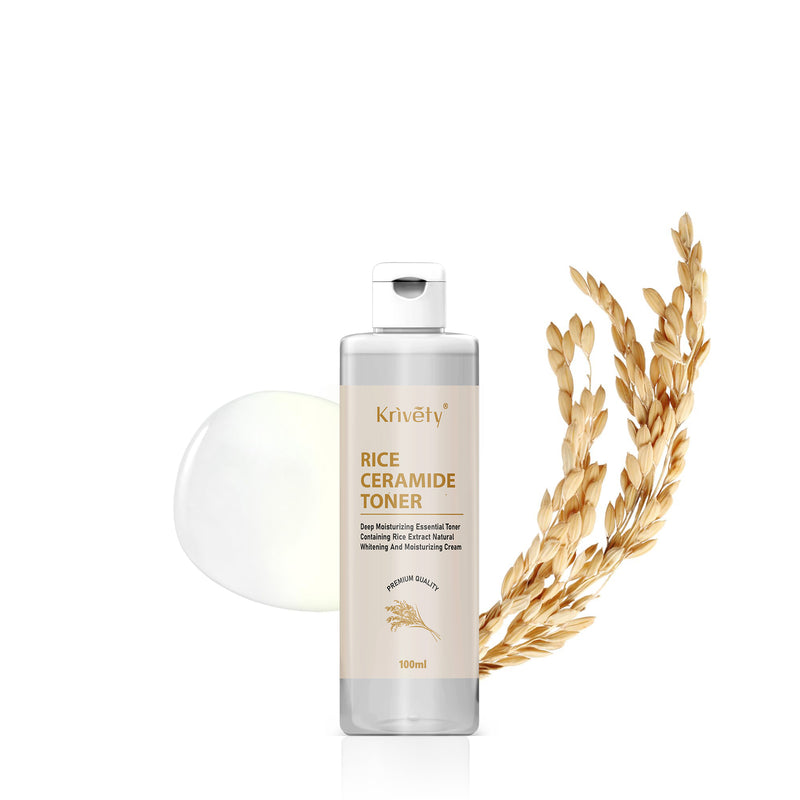 Rice Toner - Hydrating Korean Skincare for Glowing, Smooth, Radiant Skin- 100 ml (Pack of 3)