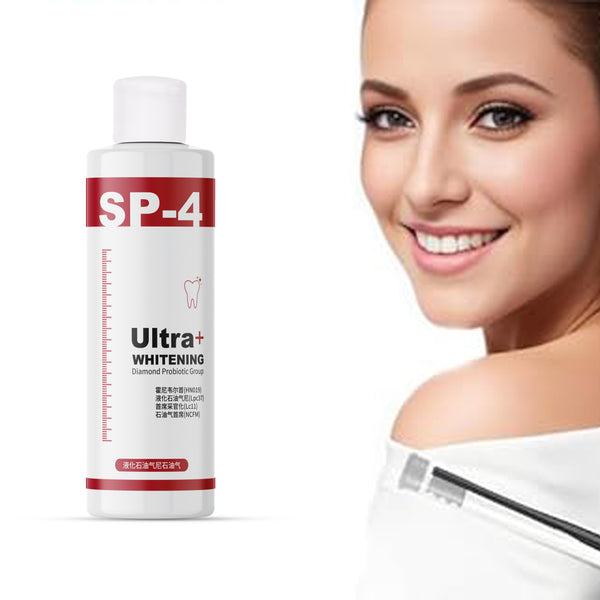 SP 4 Ultra Brightening Toothpaste Advanced Whitening Formula for Stain Removal and Enamel Protection Fresh Mint (Pack of 2)