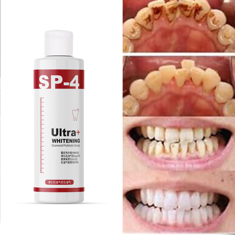 SP 4 Ultra Brightening Toothpaste Advanced Whitening Formula for Stain Removal and Enamel Protection Fresh Mint (Pack of 2)